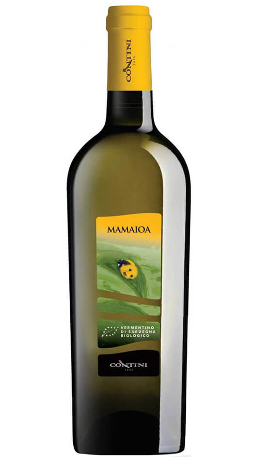 Bianco Vermentino di Sardegna DOC BIO 2020 - Mamaioa - Contini Bottle of Italy