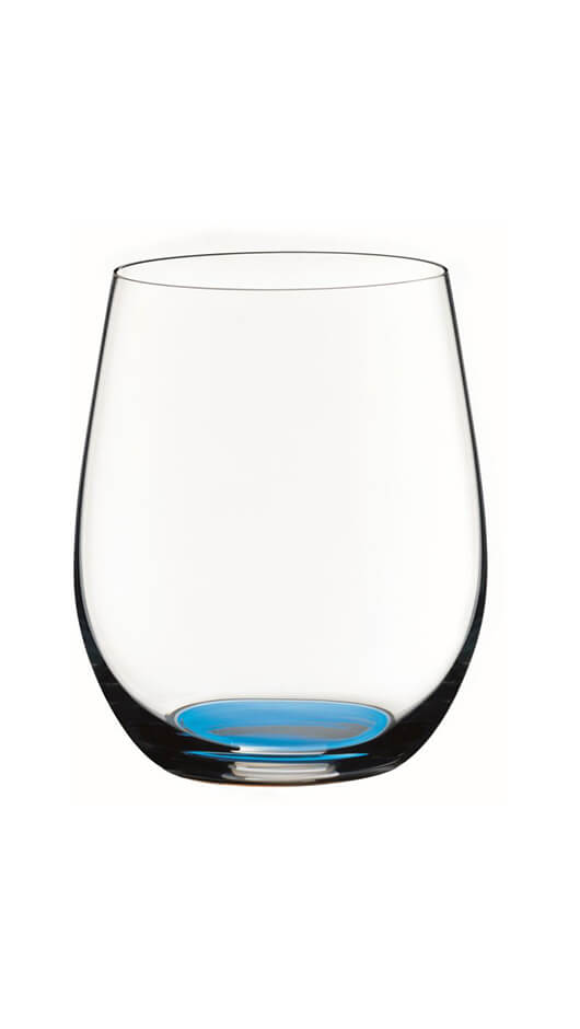 Bicchiere Happy O Tumbler Base Blu - Casual - Conf. da 12 Bicch. - Riedel