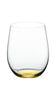 Bicchiere Happy O Tumbler Base Gialla - Casual - Conf. da 12 Bicch. - Riedel