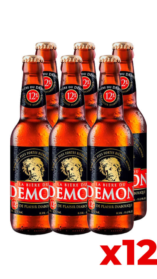 Biere du Demon 33cl - Cassa da 12 bot. Bottle of Italy