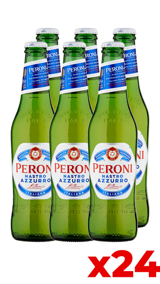 Nastro Azzurro 33cl - Cassa da 24 bott. Bottle of Italy