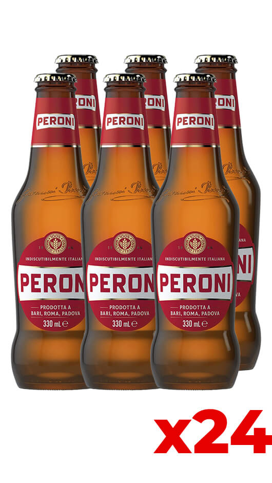 Peroni 33cl - Cassa da 24 bott. Bottle of Italy