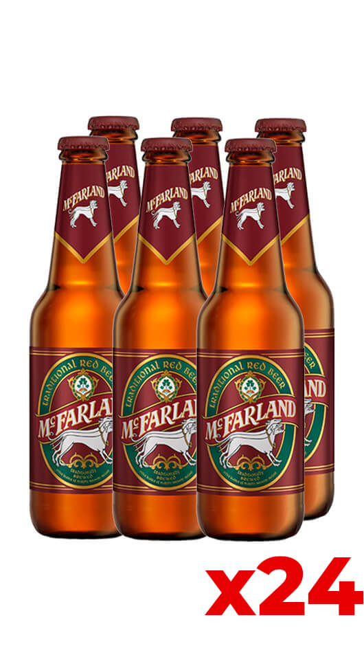 Mc Farland Red 33cl - Cassa da 24 bot. Bottle of Italy