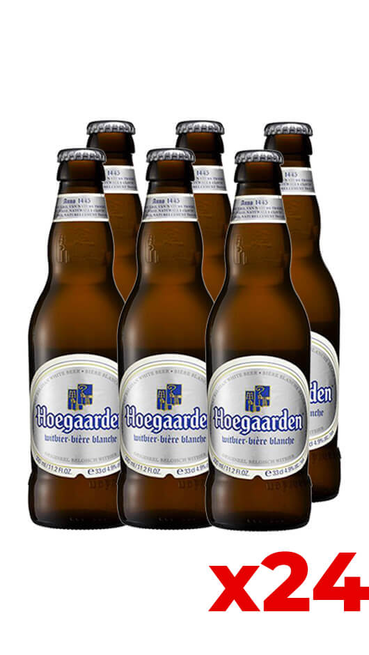 Hoegaarden Blanche 33cl - Cassa da 24 bot. Bottle of Italy