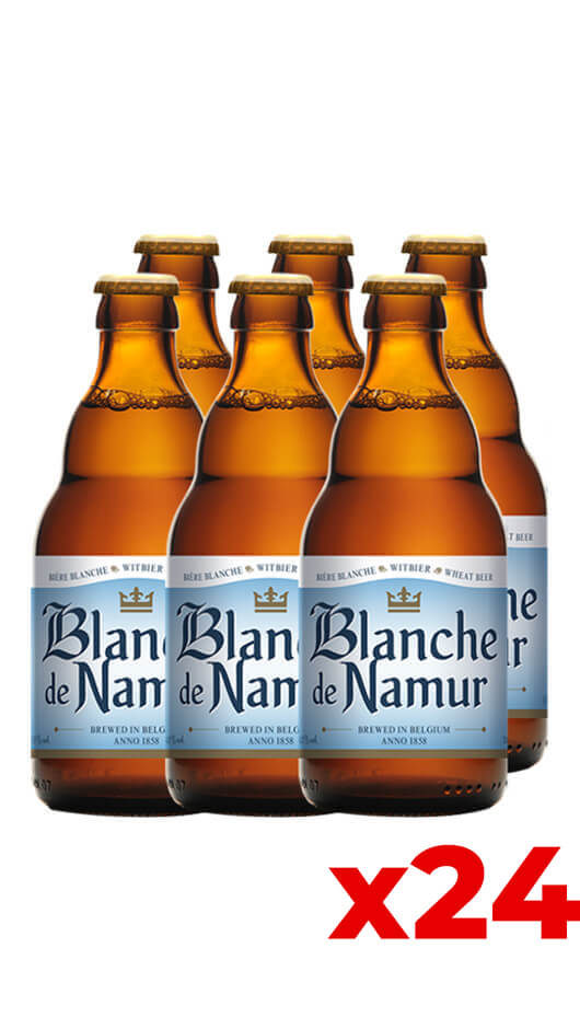 Blanche de Namur Witbier Brasserie du Bocq Bottle of Italy Blanche de Namur Witbier Brasserie du Bocq Bottle of Italy