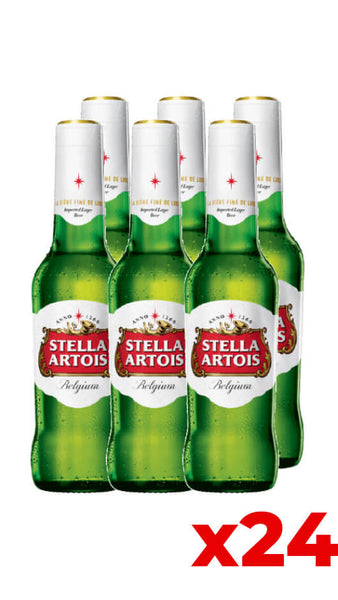 Stella Artois 33cl - Cassa da 24 Bottiglie Stella Artois 33cl - Cassa da 24 Bottiglie