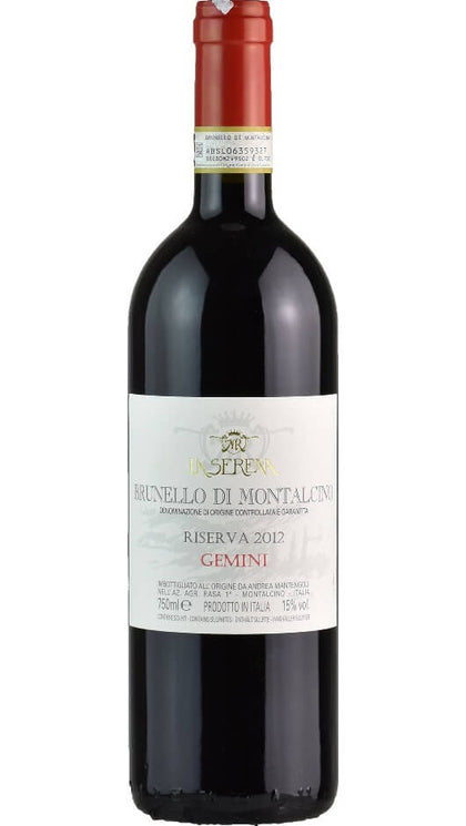 Brunello di Montalcino Riserva DOCG - Gemini - La Serena