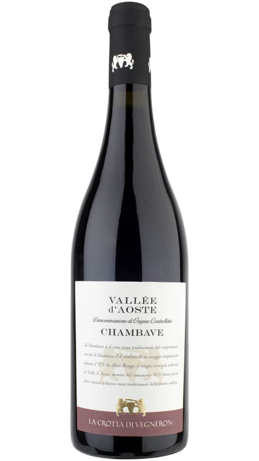 Chambave Rosso DOC 2020 - La Crotta de Vegneron Bottle of Italy
