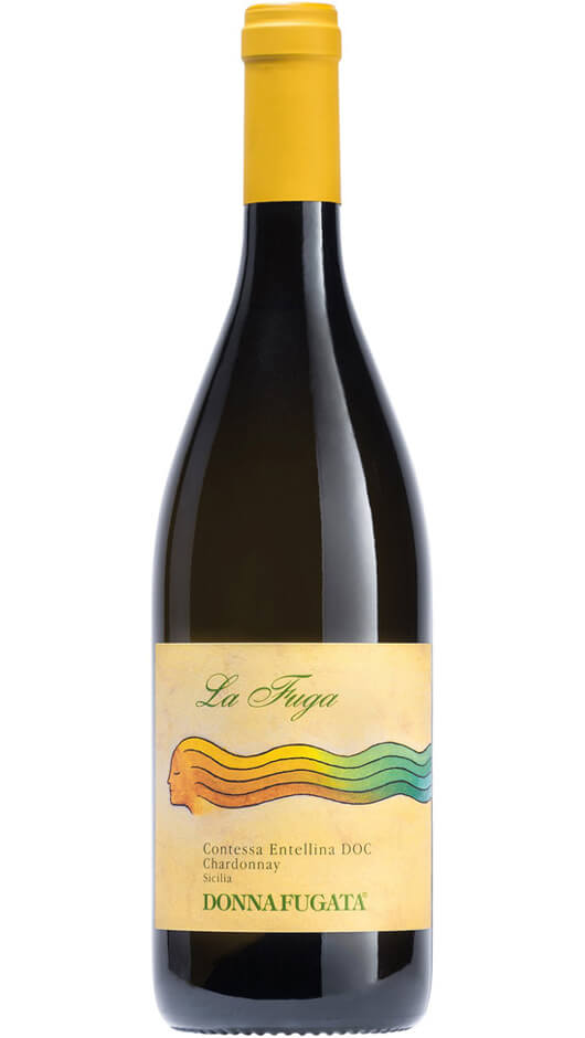 Chardonnay Contessa Entellina DOC 2020 - La Fuga - Donnafugata Bottle of Italy