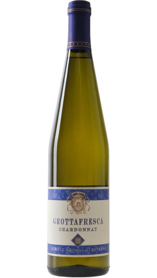 Chardonnay Grottafresca Frizzante 2019 IGT - Le Rocche Malatestiane Bottle of Italy