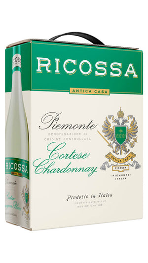 Cortese Chardonnay Piemonte DOC - Bag in Box - 3 Liters - Ricossa