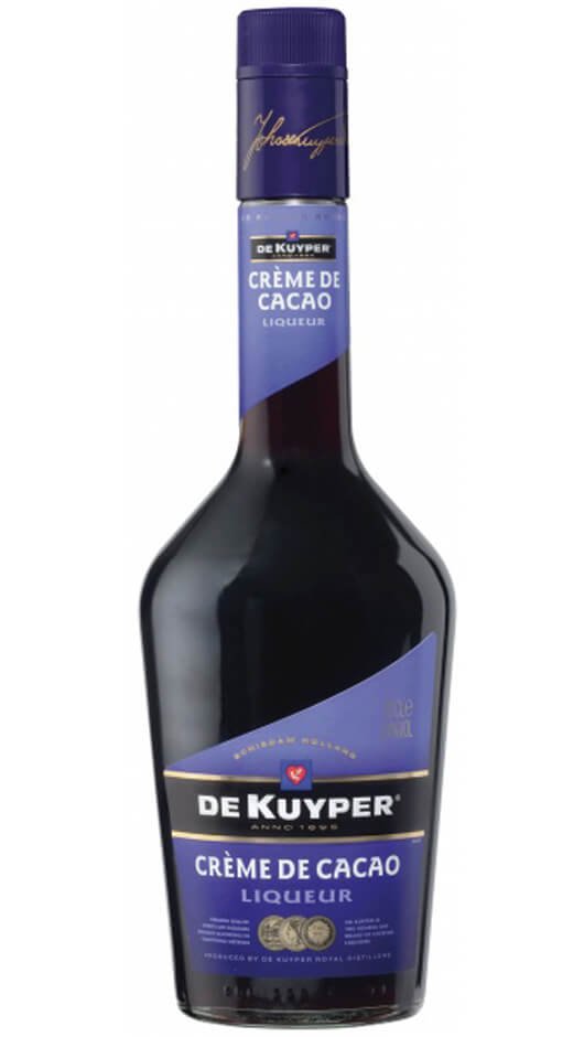 Crema di Cacao Scuro - 70cl - De Kuyper Bottle of Italy