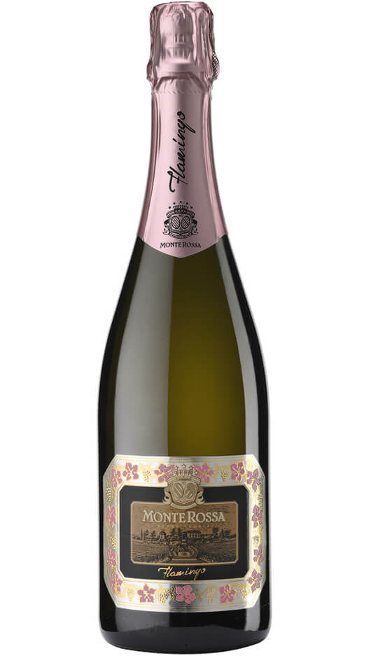 Franciacorta Brut - Flamingo Rosè - Monte Rossa Bottle of Italy