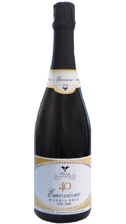 Franciacorta Brut Milles. DOCG 2008 - Emozione 40 Anni Riserva - Villa