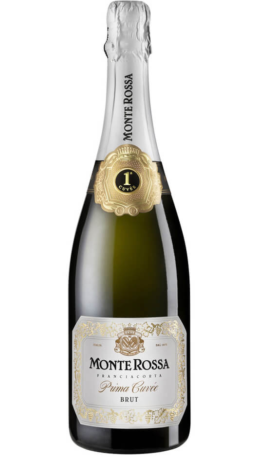 Franciacorta Brut - Prime Cuveè - Monte Rossa Bottle of Italy