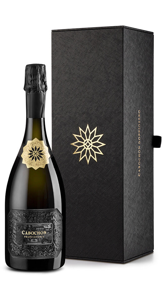 Franciacorta Cabochon DoppioZero Brut Nature 2016 - ASTUCCIATO - Monte Rossa Bottle of Italy