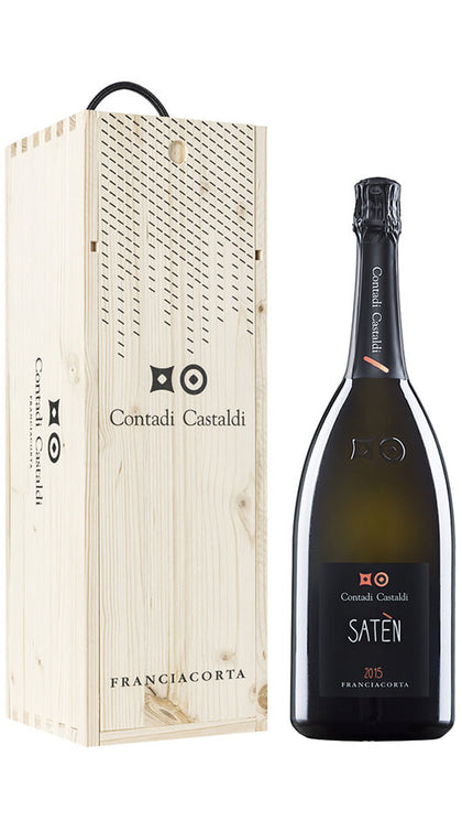 Franciacorta Satèn DOCG - Mathusalem - Cassa di Legno - Contadi Castaldi