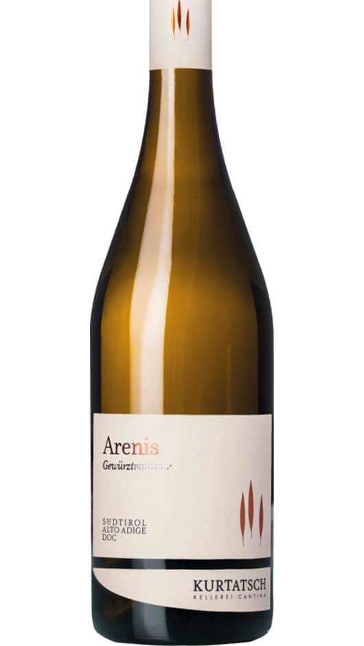 Gewurztraminer Alto Adige DOC Kurtatsch 2021 - Arenis - Cortaccia Bottle of Italy