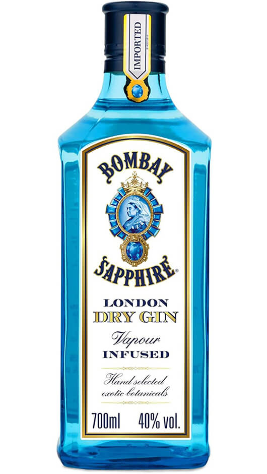 Gin Bombay Sapphine London 70cl Bottle of Italy