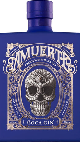 Gin Coca Leaf Blue 70cl - Amuerte