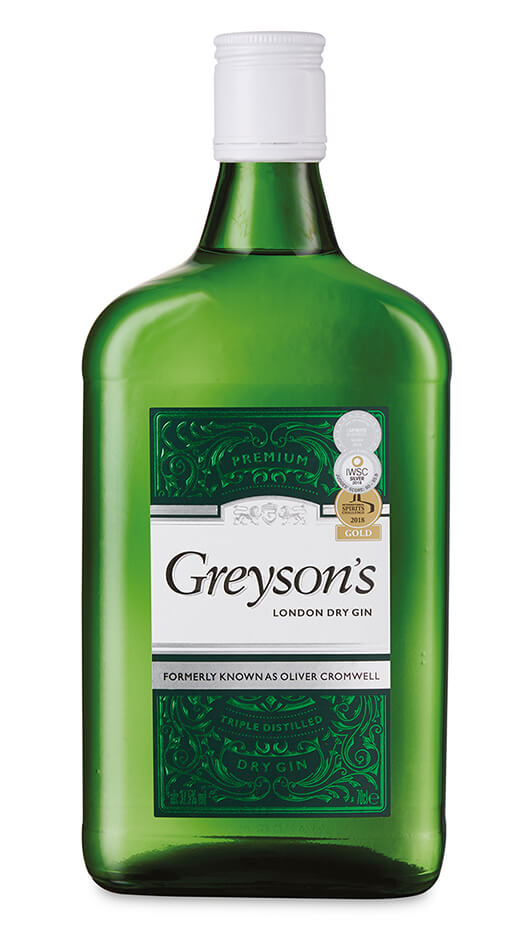 Gin Greysons London Dry 100cl Bottle of Italy