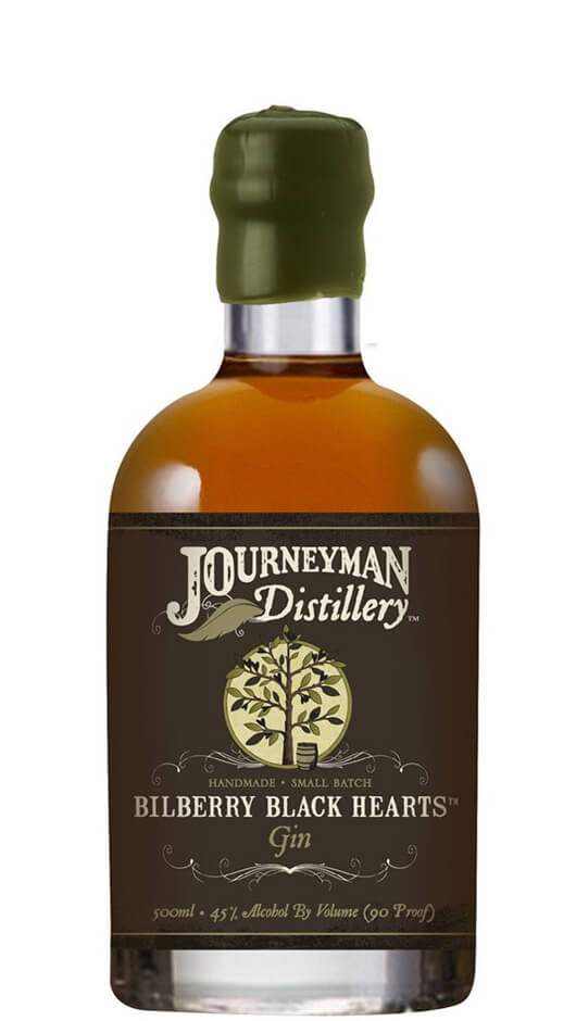 Gin Journeyman Bilberry Black Aged 50cl Bottle of Italy
