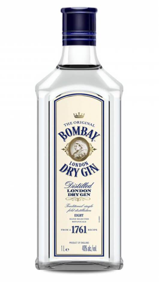 Gin Bombay Dry - 100cl Bottle of Italy