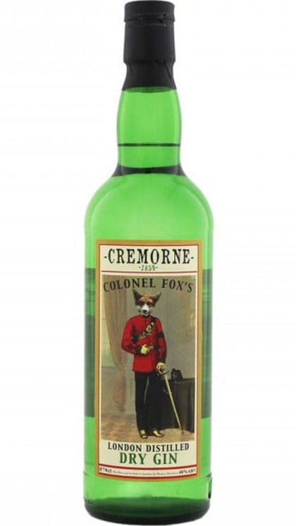 Gin London Dry Cremorne Fox's 70cl