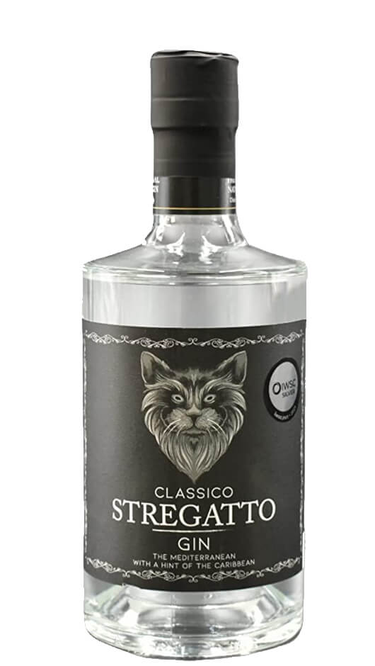 Gin Stregatto Classico 70cl Bottle of Italy