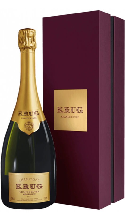 Gran Cuvèe Brut 169ème Edition Krug - Astucciato Bottle of Italy