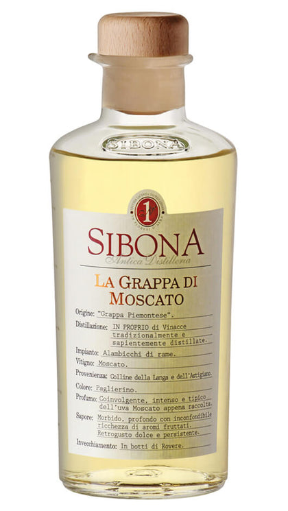 Grappa di Moscato 50cl - Sibona