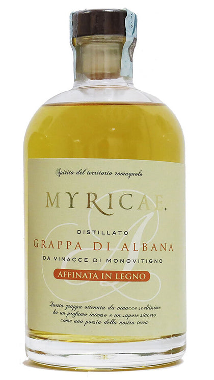 Grappa Myricae Albana Barricata - 50cl