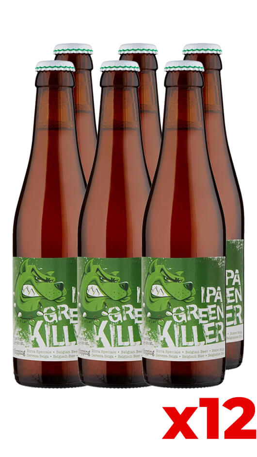 Green Killer 0.33L - IPA - Dibevit - Caisse de 12 Bott.