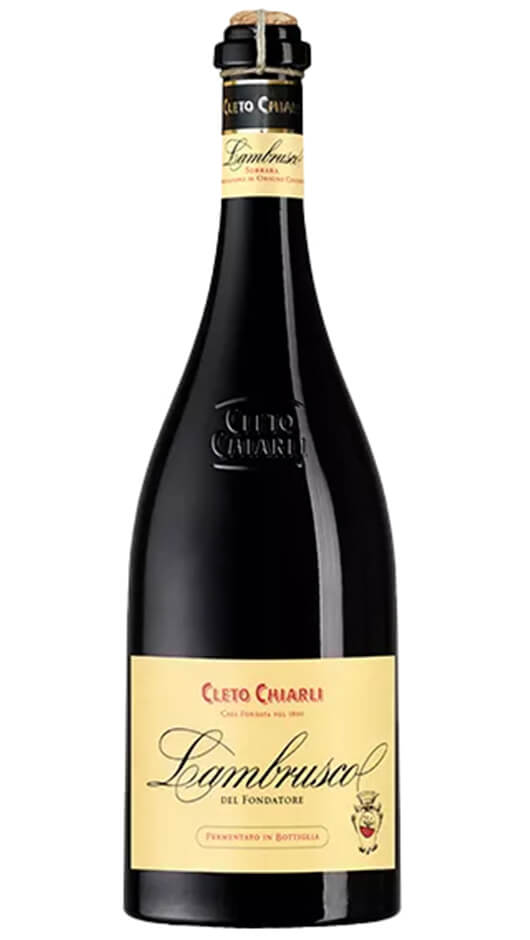 Lambrusco del Fondatore Fermentato in Bottiglia - Spago - Cleto Chiarli
