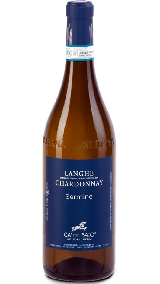 Langhe Chardonnay Sermine DOC 2019 - Cà del Baio Bottle of Italy