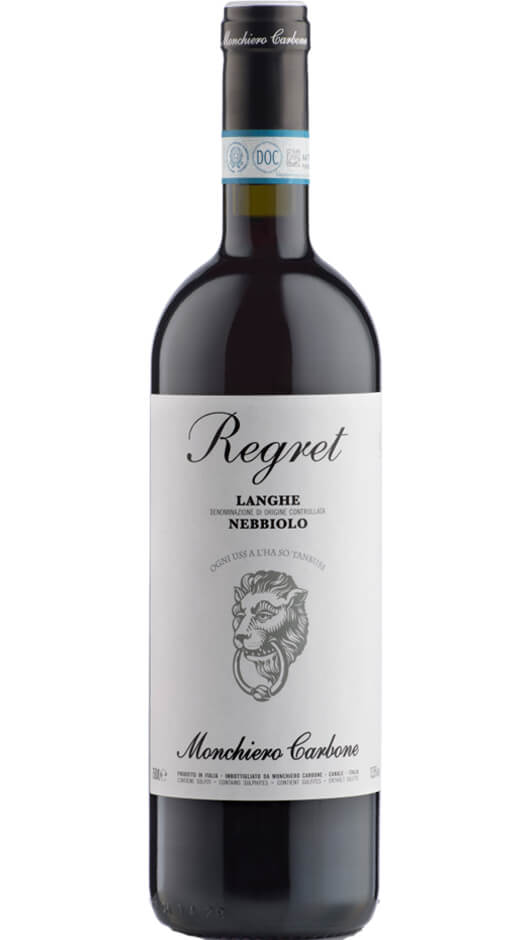 Langhe Nebbiolo DOC 2020 - Regret - Monchiero Carbone Bottle of Italy