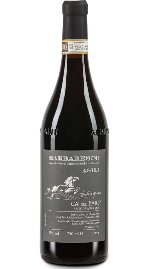 Barbaresco Cru Asili DOCG 2017 - CASSA IN LEGNO - MAGNUM - Cà del Baio Bottle of Italy