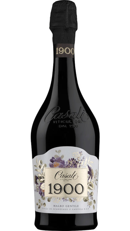 Malbo Gentile Frizzante Colli di Scandiano e di Canossa DOP Dolce - 1900 Campo Delle More - Casali Viticultori