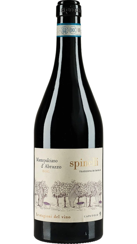 Montepulciano DOC - Le Stagioni del Vino - Cantine Spinelli Bottle of Italy