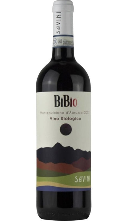 Montepulciano d'Abruzzo DOC Biologico - Bibio -Savini