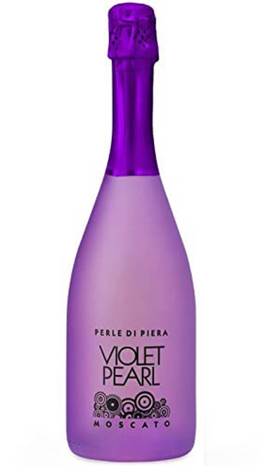 Moscato Spumante Dolce - Violet Pearl - Piera Martellozzo Bottle of Italy