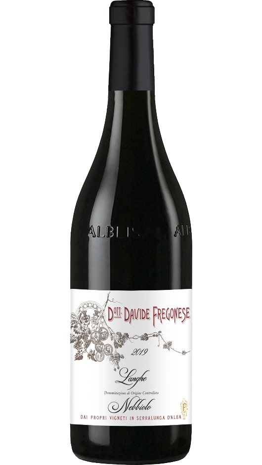 Nebbiolo Langhe DOC 2019 - Davide Fregonese Bottle of Italy