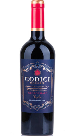 Negroamaro di Puglia IGT - Codici
