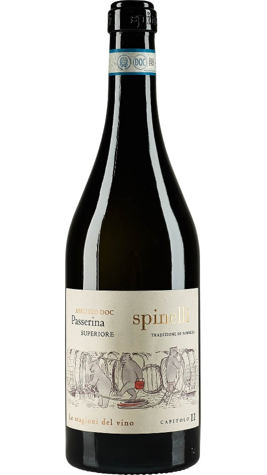 Passerina Superiore DOC - Le Stagioni del Vino - Cantine Spinelli Bottle of Italy