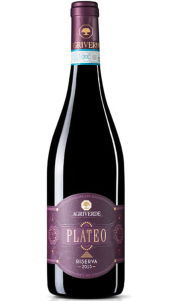 Plateo Montepulciano d'Abruzzo Riserva - DOC 2015 - Agriverde Bottle of Italy