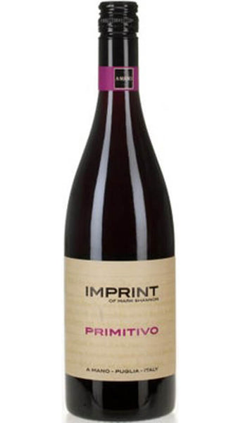 Primitivo IGT 2017 - Imprint of Mark Shannon - Cantina A Mano Bottle of Italy
