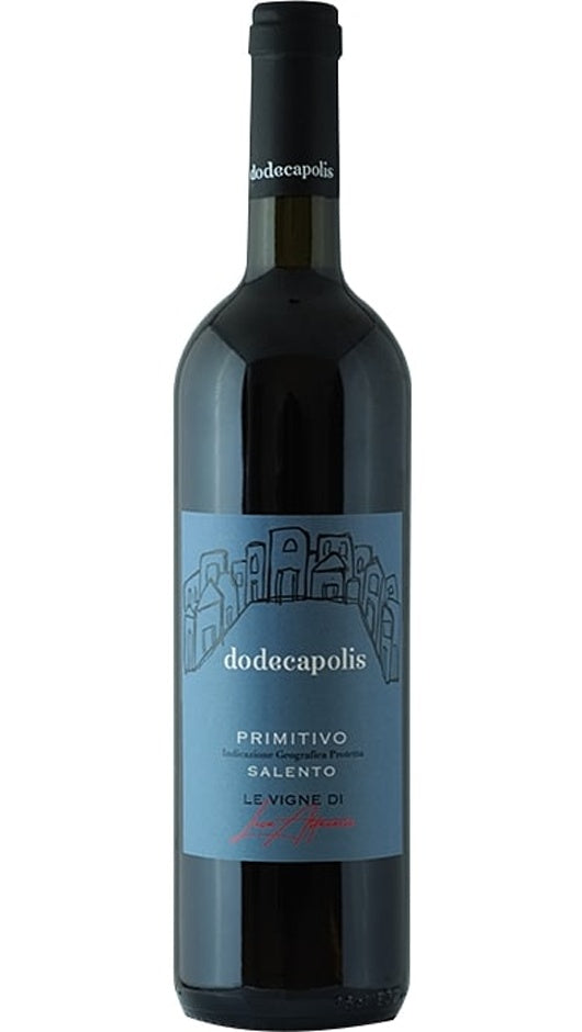 Primitivo Salento IGP 2017 - - Bottle – Dodecapolis Le Vigne BOI Attanasio Luca di Italy | of
