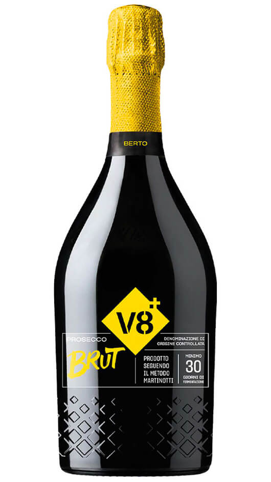 Prosecco Brut DOC - Sior Berto - V8+ Genagricola Bottle of Italy