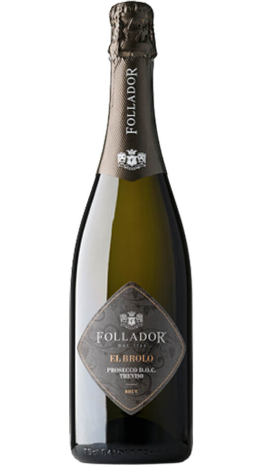 Prosecco DOC Treviso Brut 150 cl MAGNUM - El Brolo - Follador Bottle of Italy