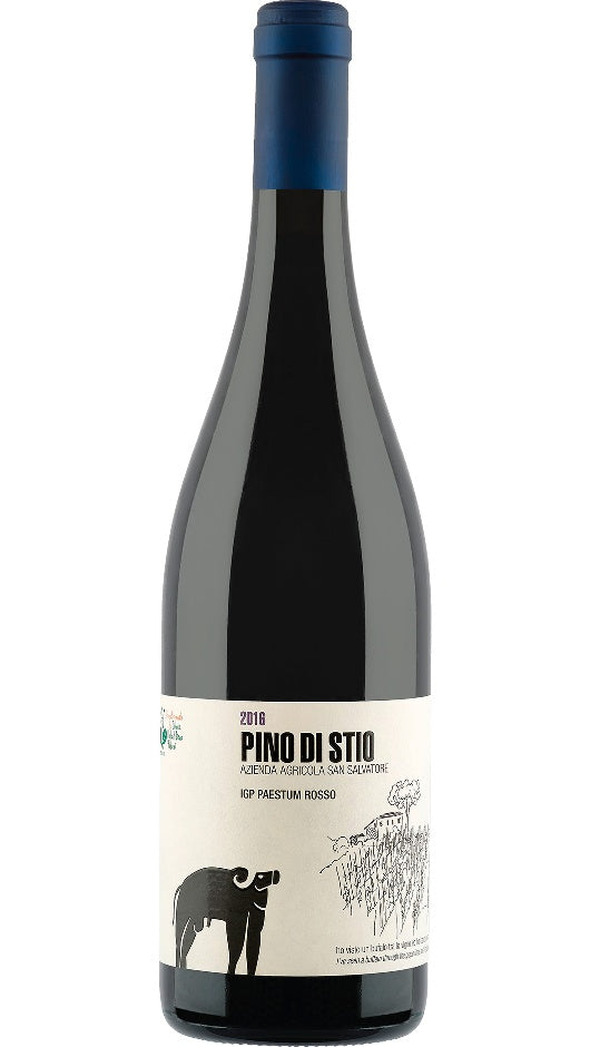 Rosso Paestum IGP BIO 2018 - Pino di Stio - San Salvatore 1988 Bottle of Italy
